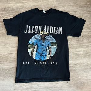 Jason Aldean 2013 Concert Tour T-shirt Size Medium